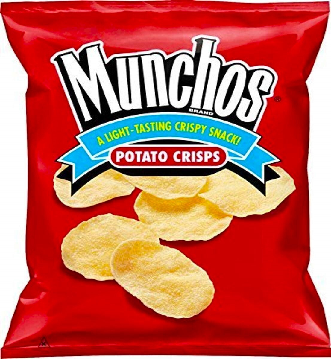 Munchos Light Tasting Crispy Potato Chips Frito Lay 4.25 oz Expires 06/18/2024