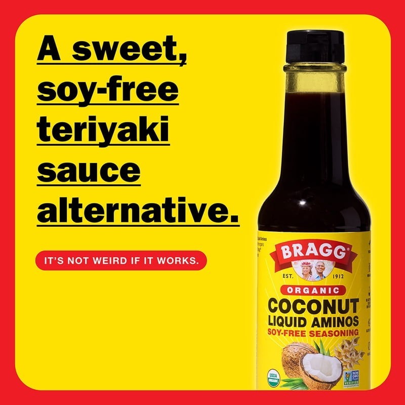Bragg Organic Coconut Liquid Aminos Soy-Free Seasoning, 10 fl oz