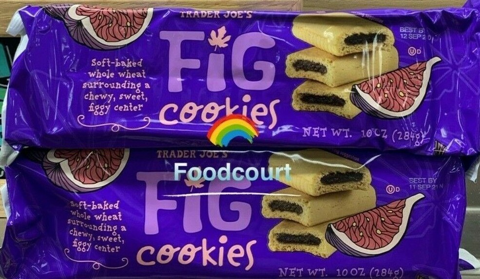 2 Packs Trader Joe’s Fig Cookies 10 oz Each Pack, Total 20 oz