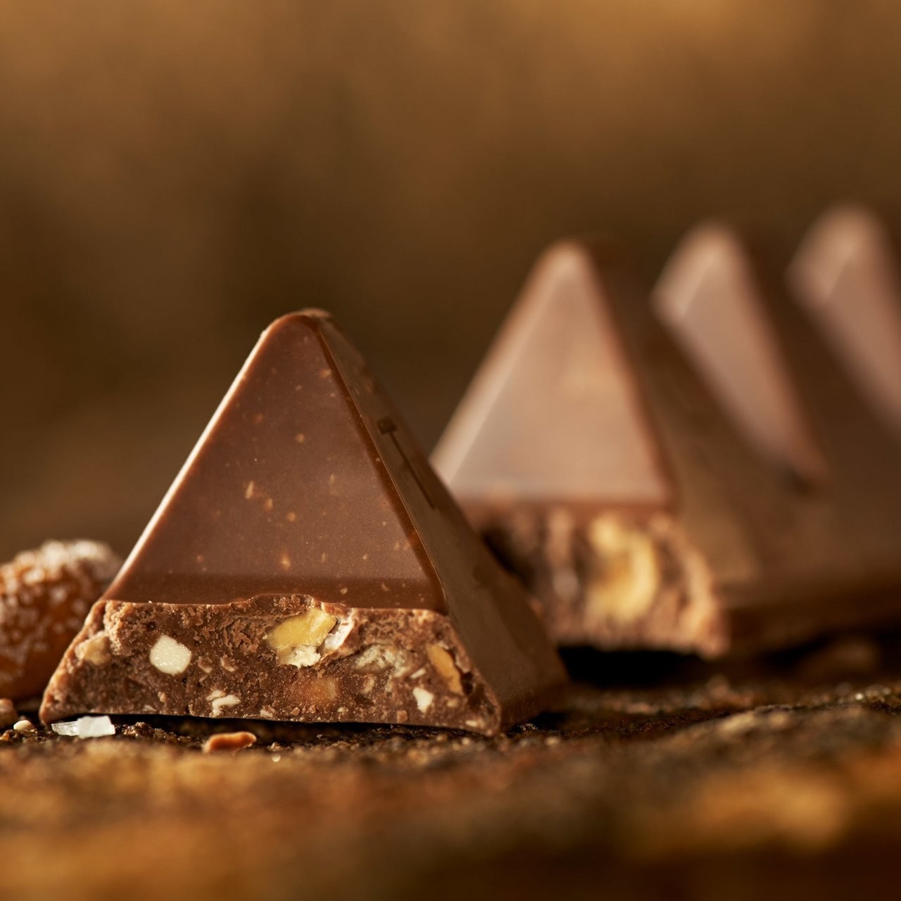 3 Pack Toblerone Swiss Milk Chocolate Honey Almond Nougat 18 Bars 3.52 oz Each