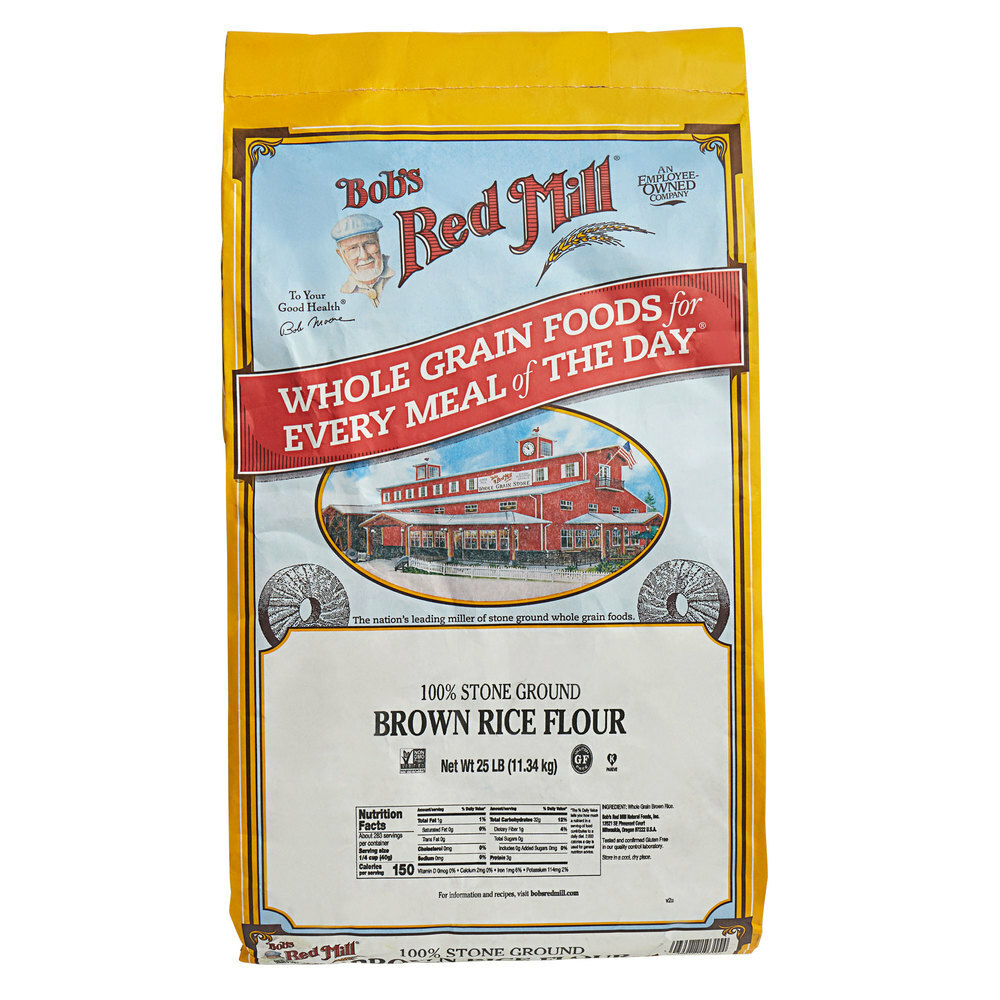 Bob’s Red Mill 25 lb. Gluten Free Brown Rice Flour