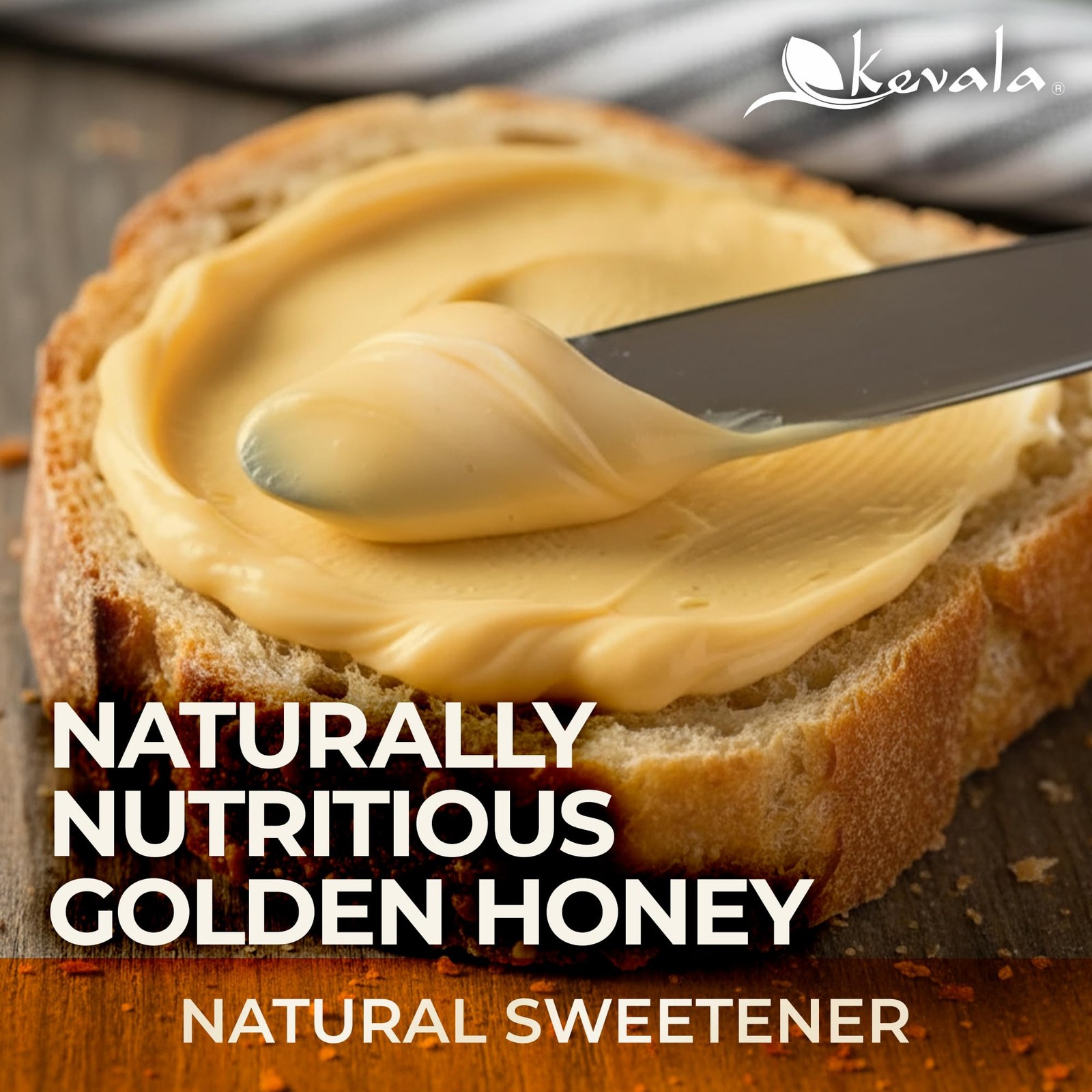 Kevala Raw Unfiltered Honey – Pure Honey for Daily Baking and Cooking, Authen…