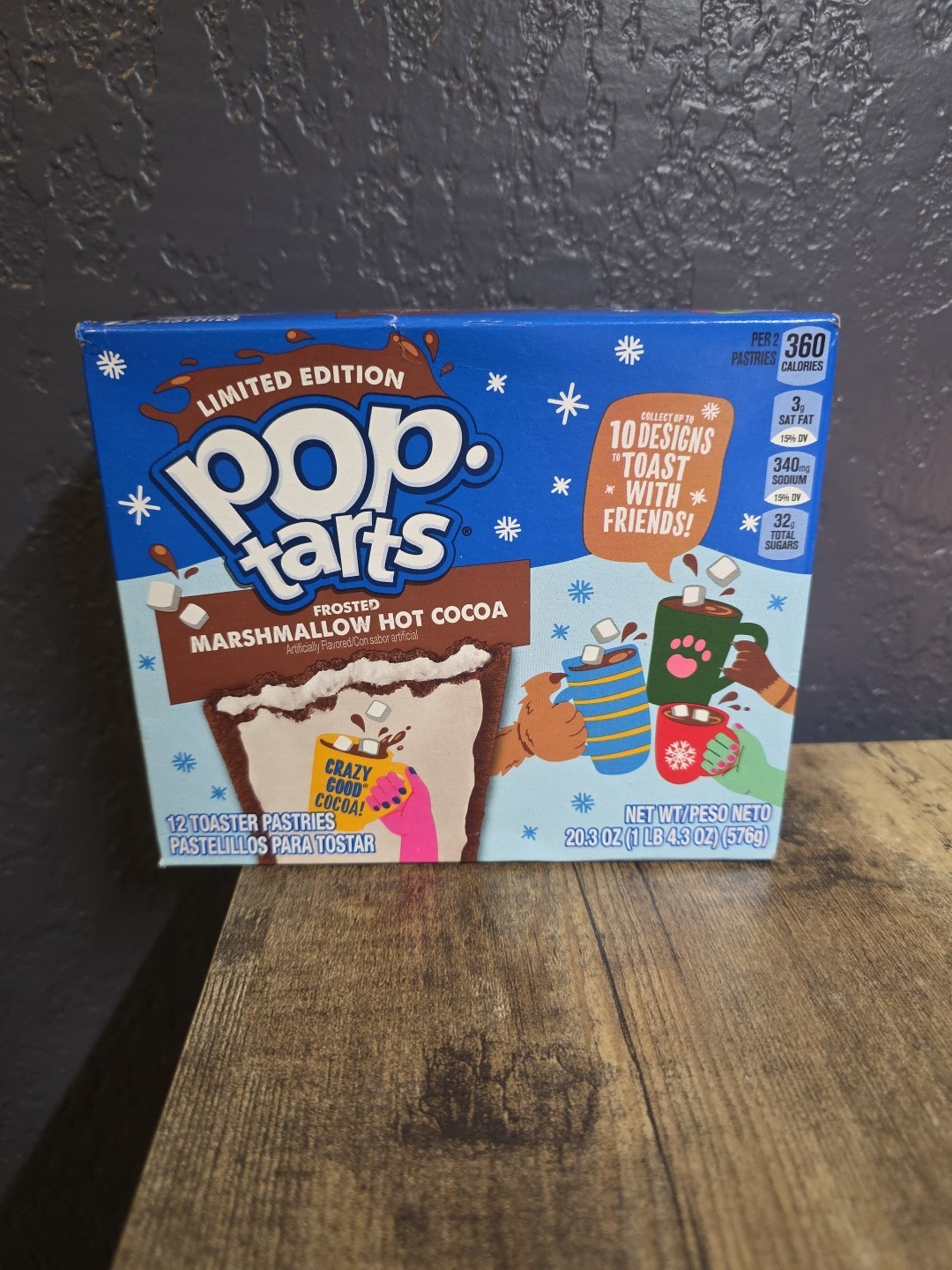 Limited Edition Pop Tarts Frosted Marshmallow Hot Cocoa 12 Count NEW