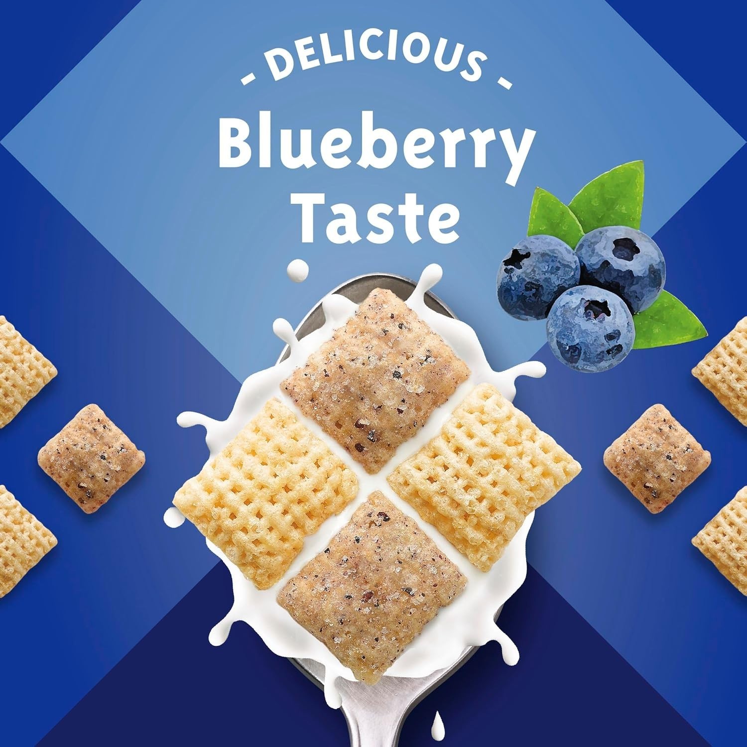 Blueberry Cereal, Gluten Free Breakfast Cereal, Made with Whole Grain, 12 oz