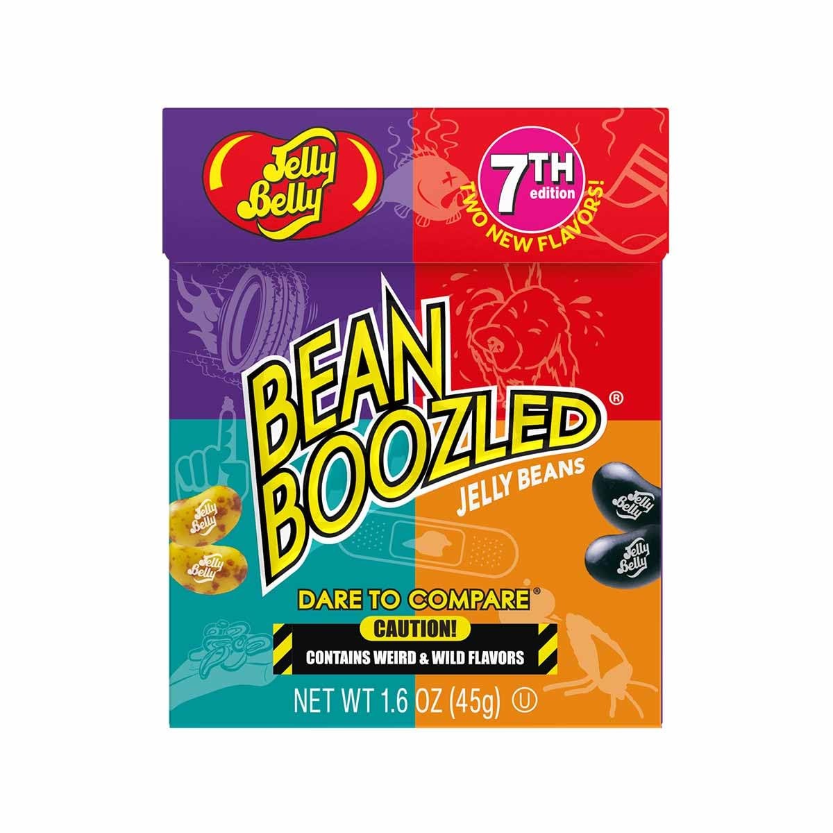 BeanBoozled 7th Edition Jelly Beans 1.6 oz Gluten Free Vegetarian Snack