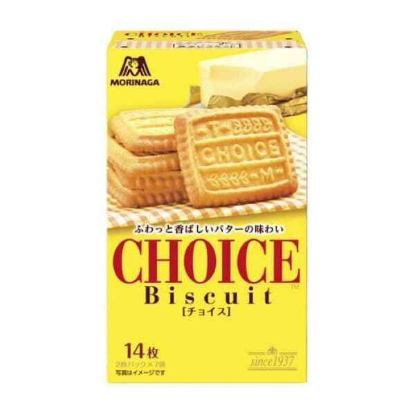 MORINAGA Choice Butter Biscuit 14 Pieces From Japan Bundle OK!