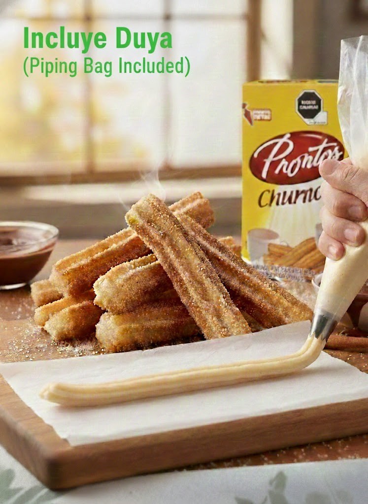 Pronto Churros, Prepared Flour for Making Churros, Include piping bag