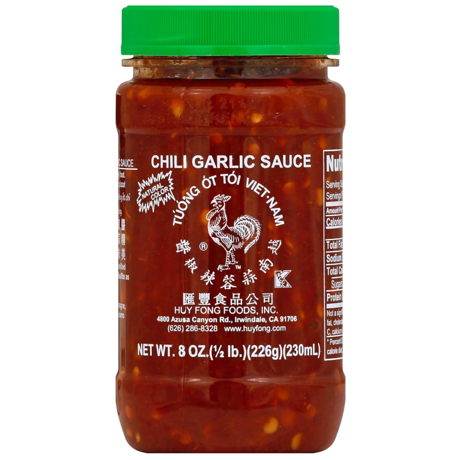 Chili Garlic Sauce, 8 oz