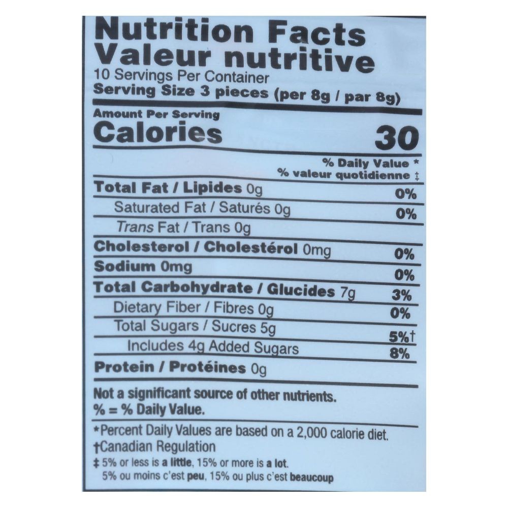 Ginger People Gin Gin Candy Strength 3.0 oz (Pack of 12)