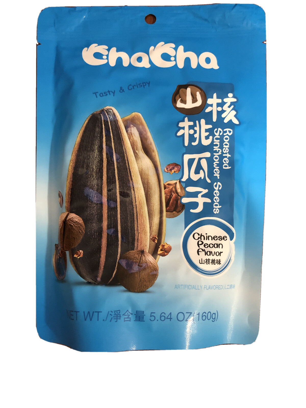 Cha Cha Roasted Sunflower Seeds Roasted Chinese Pecan Flavor 160g X 6 Bags