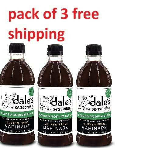 Dale’s Seasoning Reduced Sodium Blend, 16 fl. oz (pack of 3)