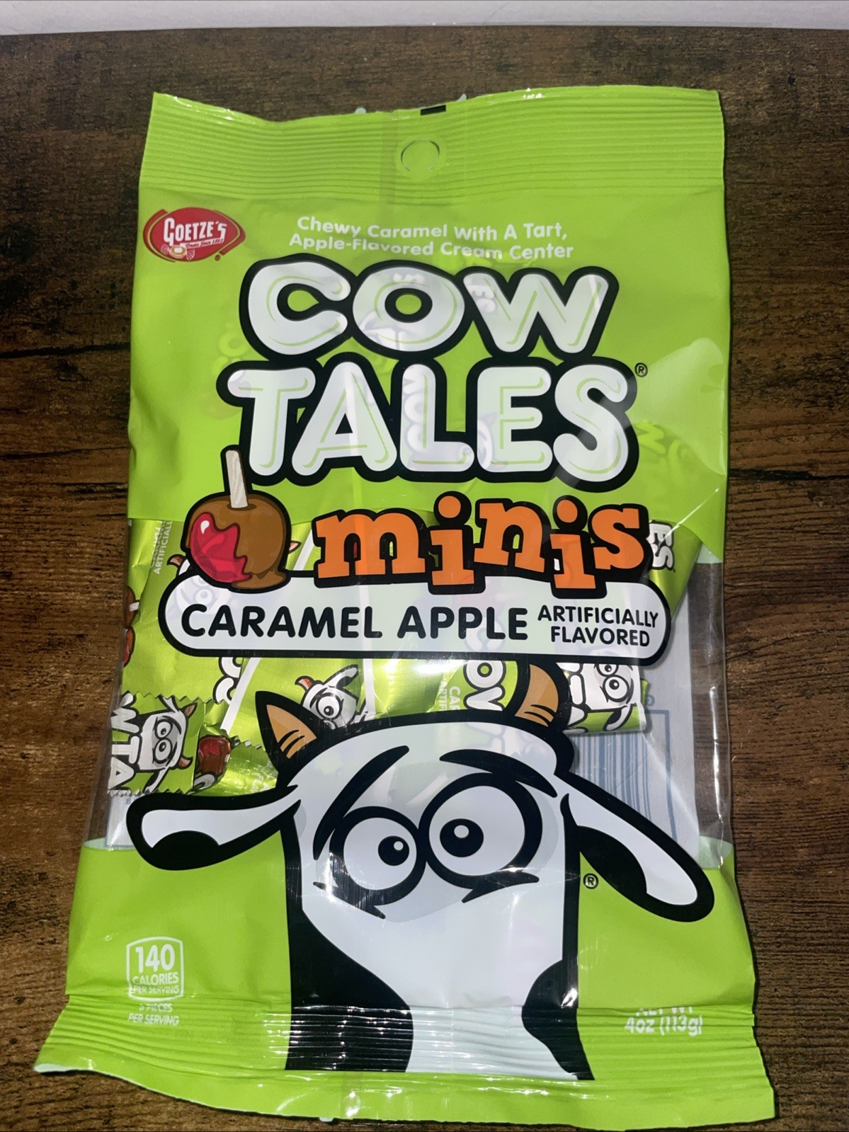 Goetze’s Limited Edition Cow Tales Minis CARAMEL APPLE FLAVOR (exp 01-30-2027)