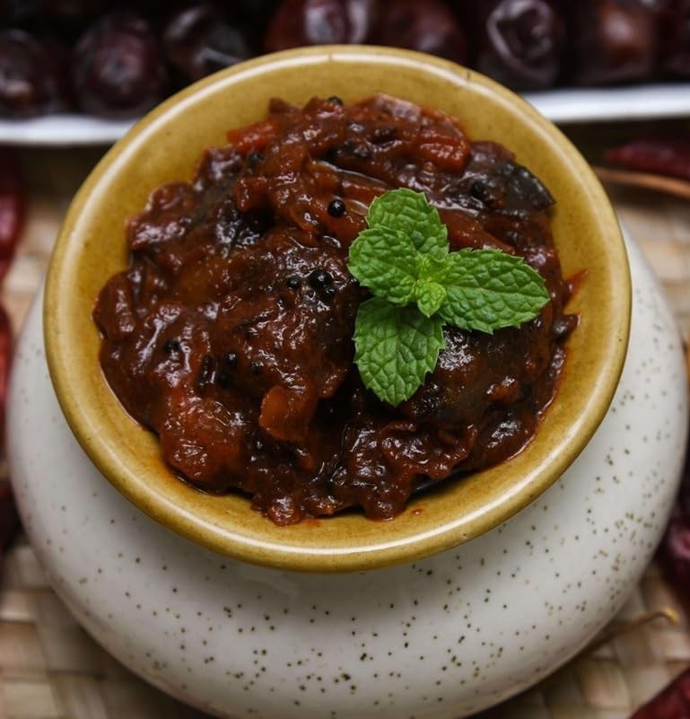 Dates Pickle Kerala Achar Kitchen Treasures 400gms