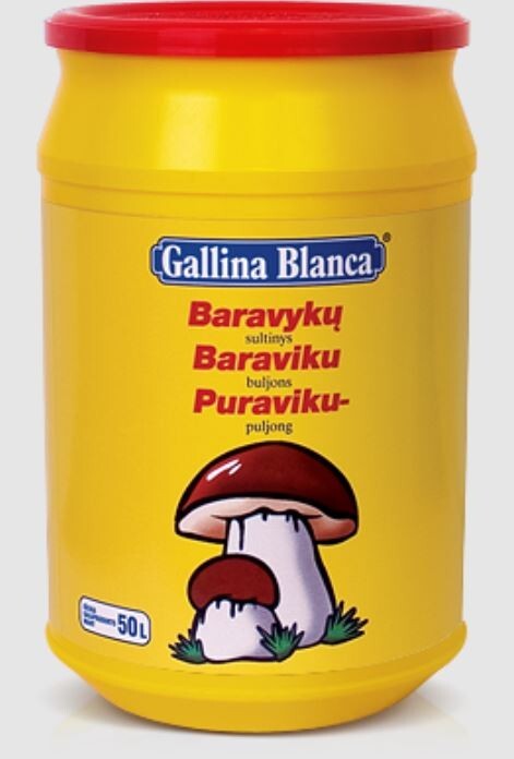 Gallina Blanca Boletus Mushroom Broth Bouillon Preparation Mix For Chefs 1kg