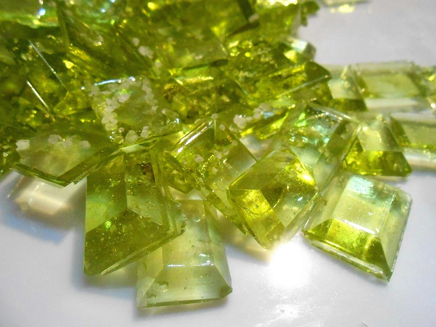 Tequila Lime Hard Liquor Candy Gems