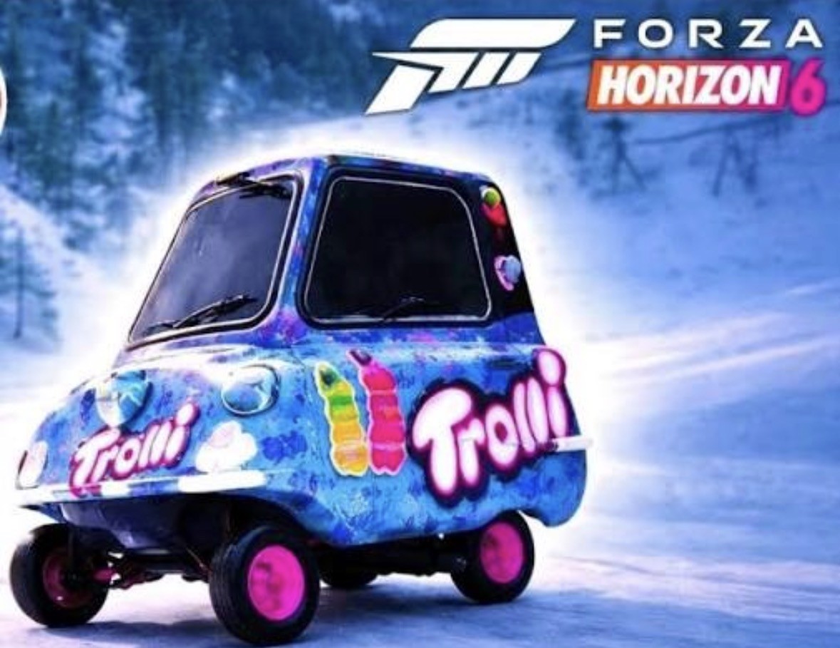 FORZA HORIZON 6 | 1962 PEEL P50 CAR TROLLI XBOX REWARD RECEIPT