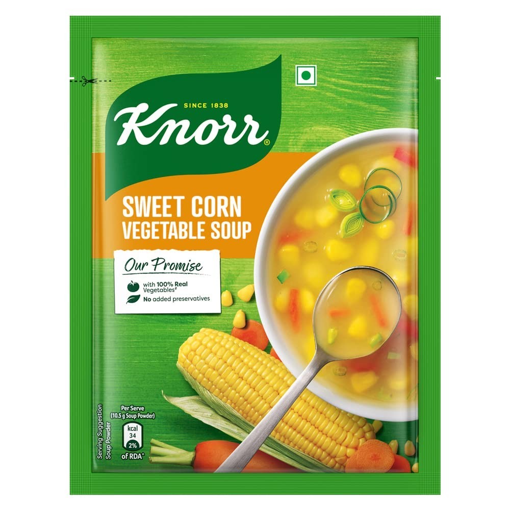 Knorr Classic Vegetable Soup – Sweet Corn, 42g (pack of 5)