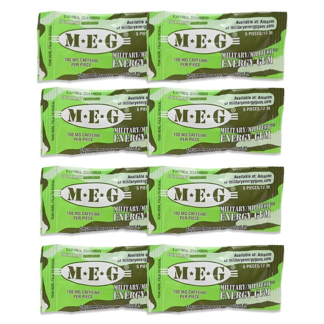 – Military Energy Gum | 100mg of Caffeine Per Piece + Increase Energy + Boost…