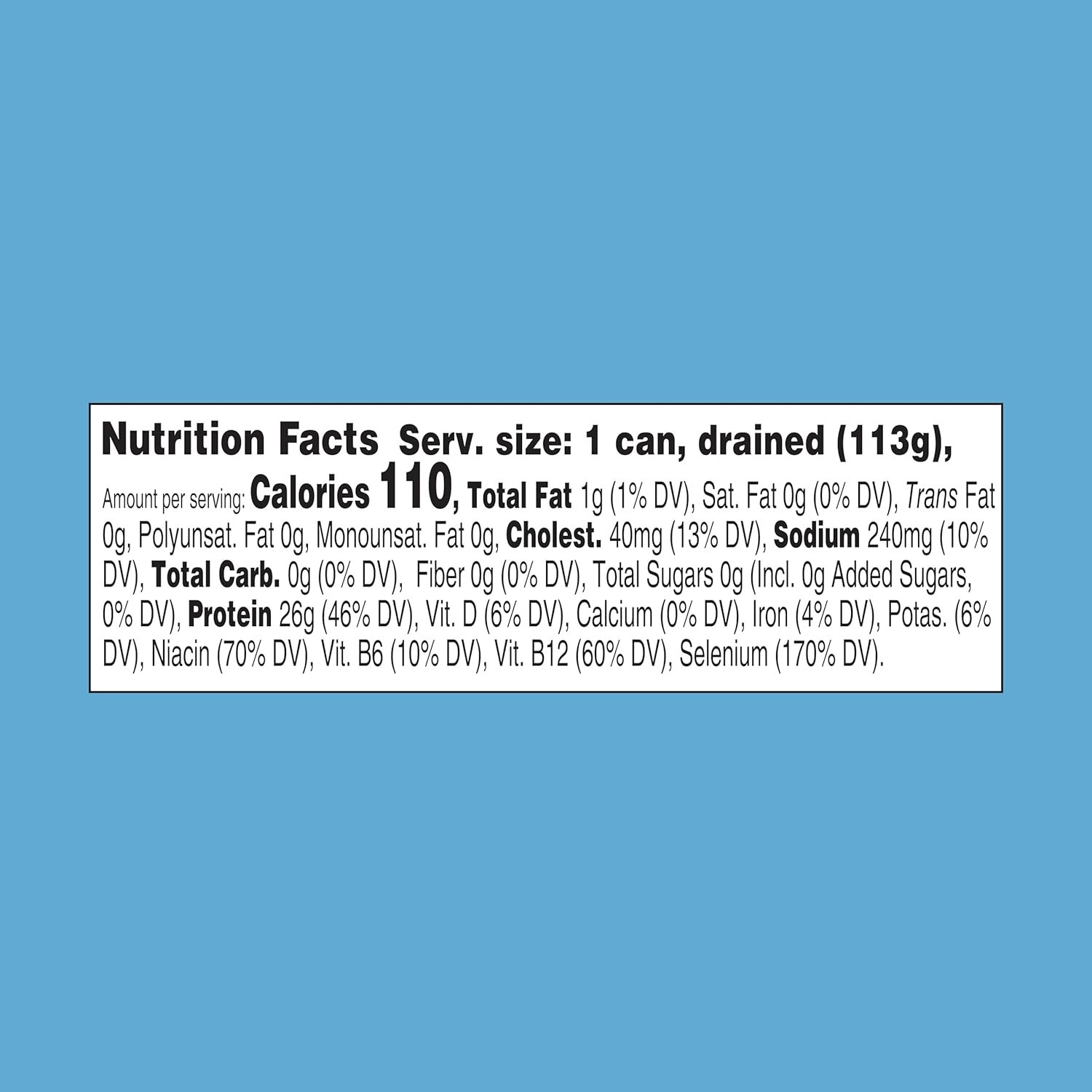 5 oz Low Sodium Solid White Albacore Tuna in Water – Perfect for Quick Meals