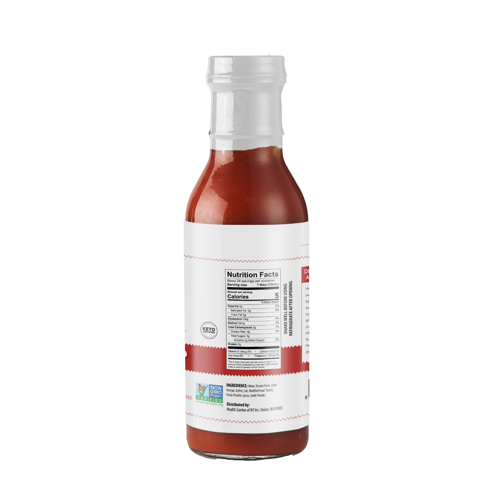 Health Garden Xylitol Ketchup 12oz pack of 2
