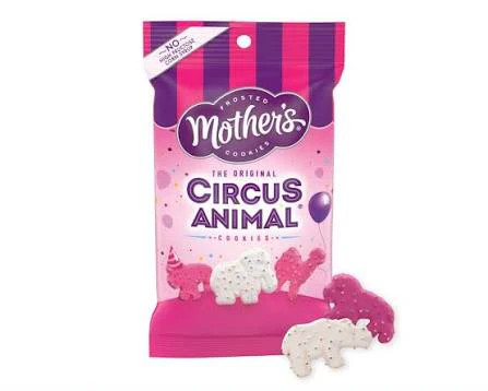 Frosted Mother’s Cookies: Circus Animal Cookies
