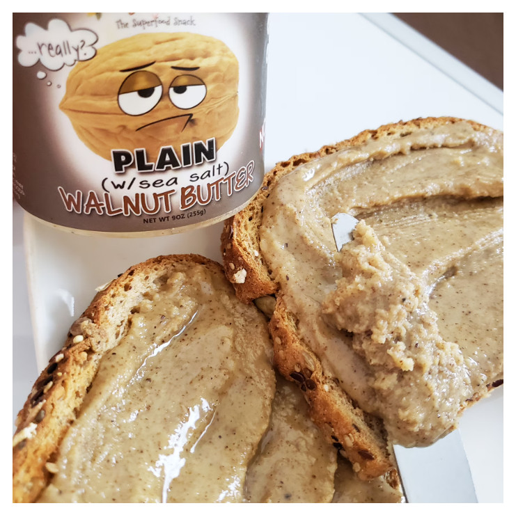 Crazy Go Nuts CGN Plain Walnut Butter with Sea Salt