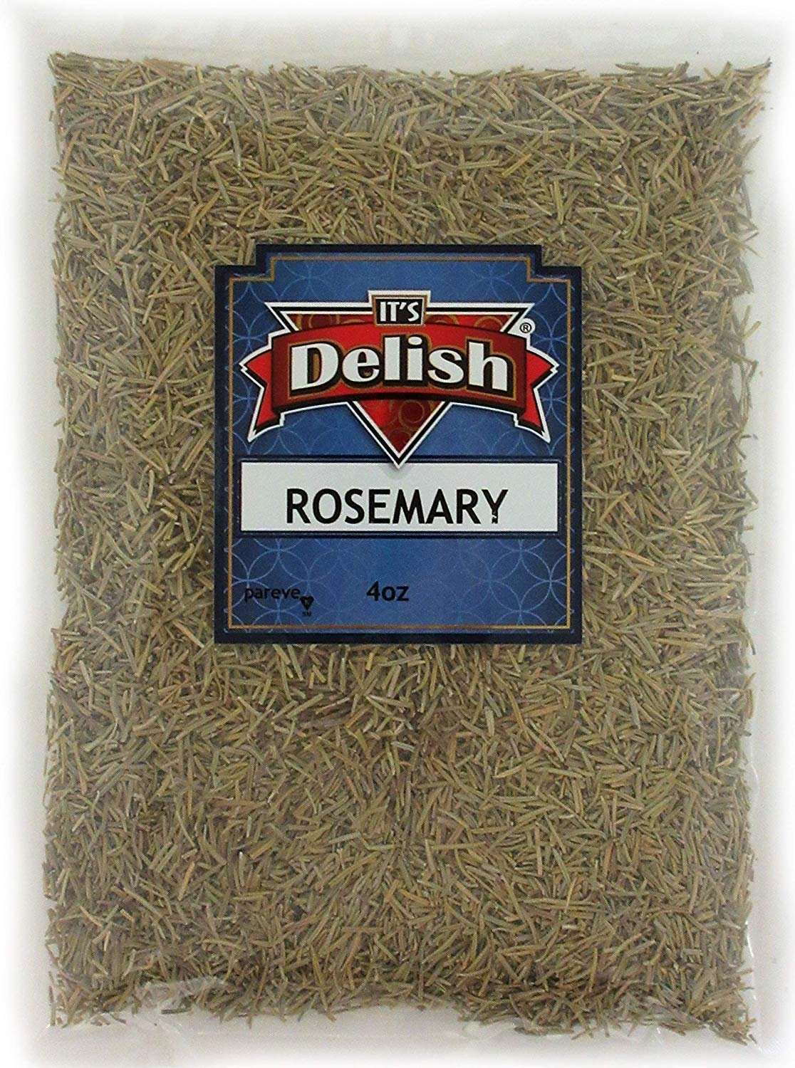 Rosemary Leaves All Natural by Its Delish, 4 Oz Bag