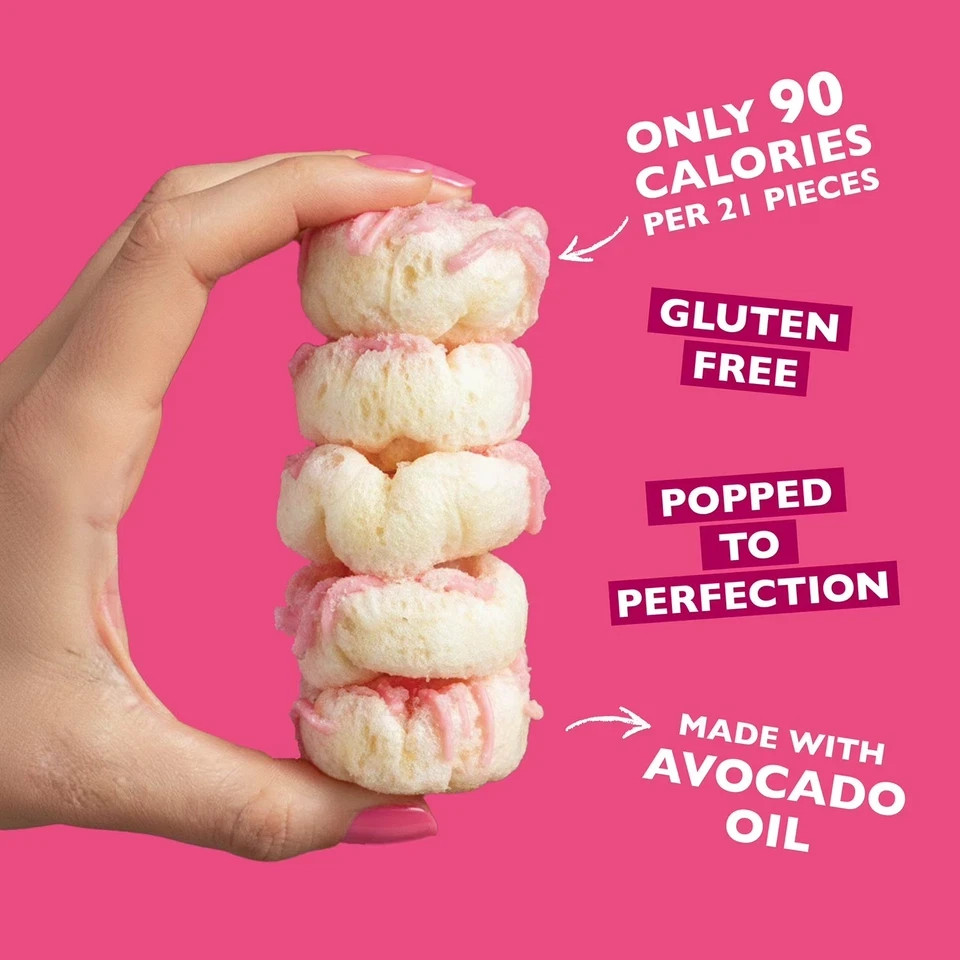 Drizzilicious Frosted Strawberry Mini Rice Cakes, 8 oz. Free Fast Shipping