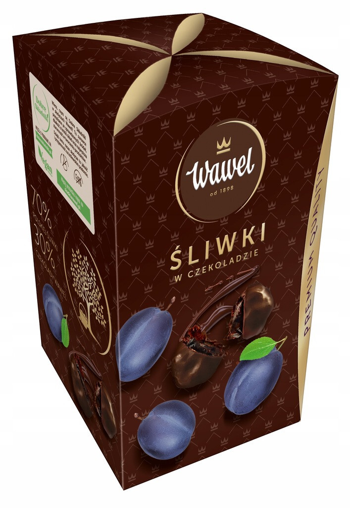 Wawel PLUM in CHOCOLATE Pralines Box 180g / 6.34oz