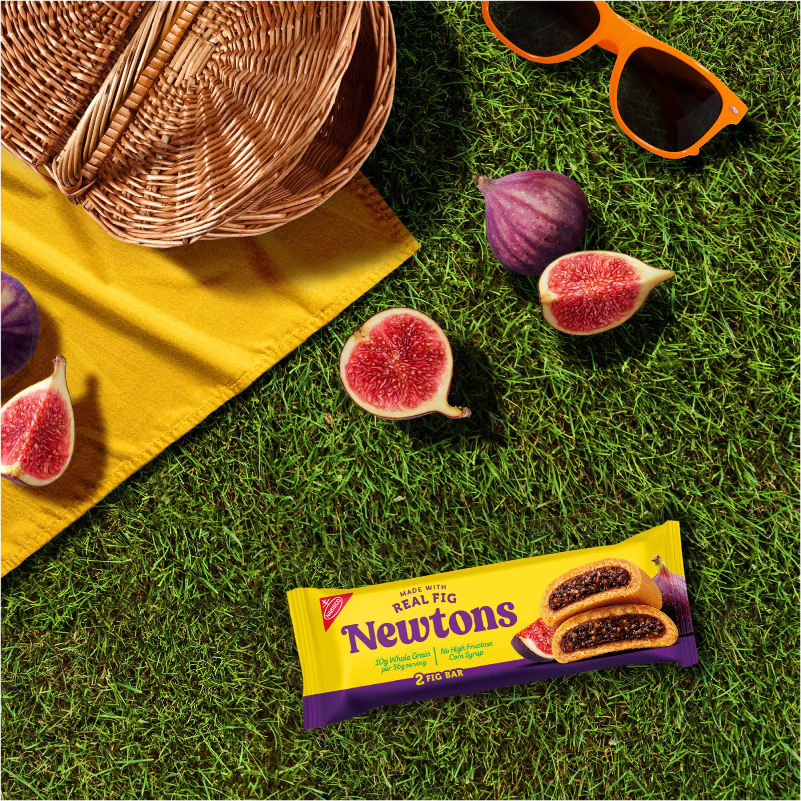 Newtons Fig Bars, Soft Fruit Chewy Cookies, 10 Snack Packs (2 Cookies Per Pack)