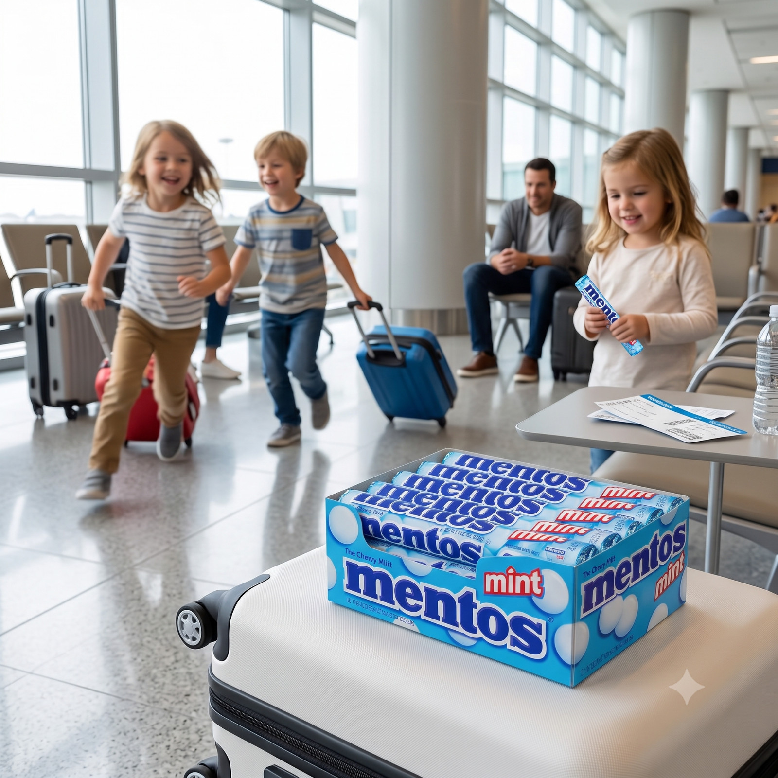 Mentos, Mint, 1.32 oz, 15-count