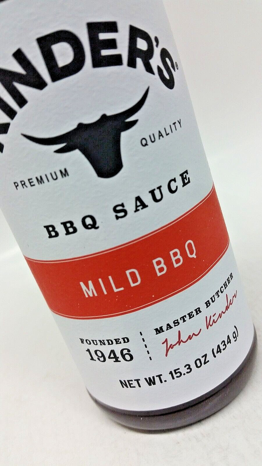 (LOT 6) NewKinder’sPremium Quality Mild BBQ Sauce 15.3 oz Ea Food Spices SEALED