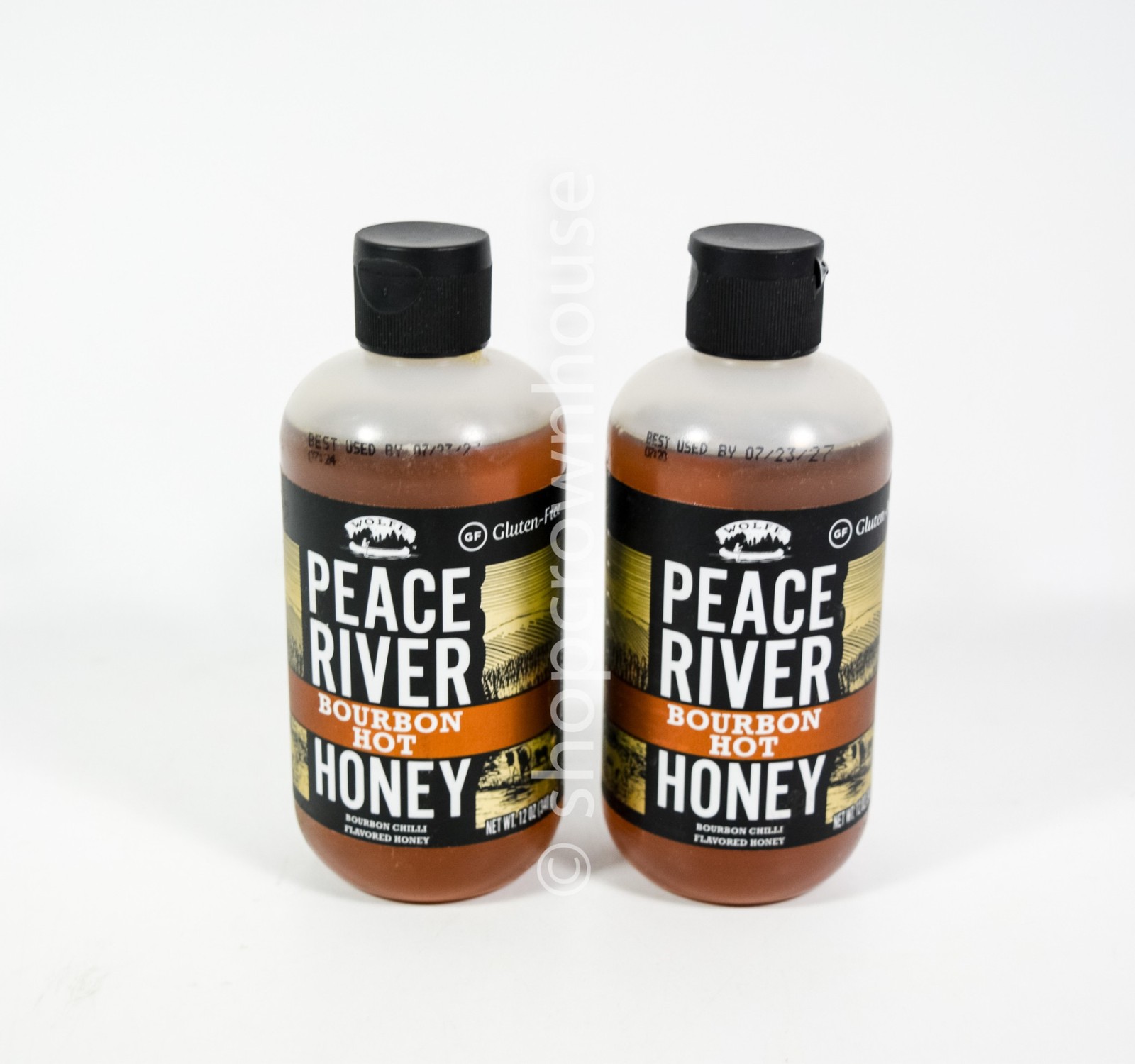 2 Peace River Bourbon Hot Honey 12oz 07/27/2027