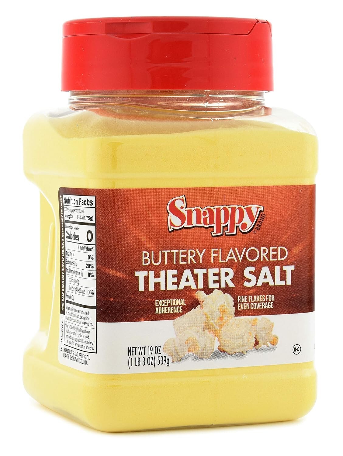 Buttery Flavored Theater Popcorn Salt, 19 Ounce
