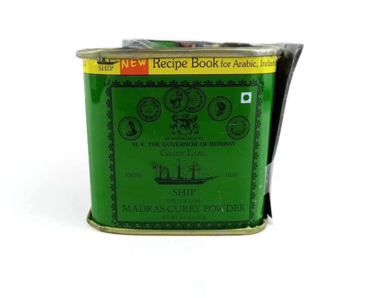 MADRAS CURRY POWDER SHIP BRAND 125 GRAM /4.4 OZ كاري ماركة السفينة