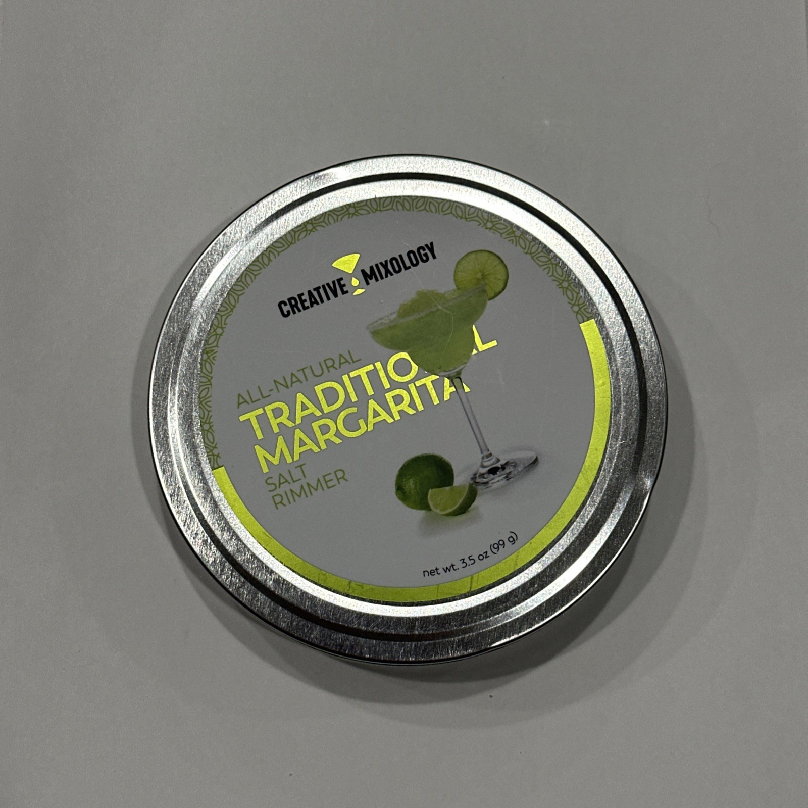 All natural White Traditional Margarita Salt Cocktail Glass Rimmer 3.5oz – new