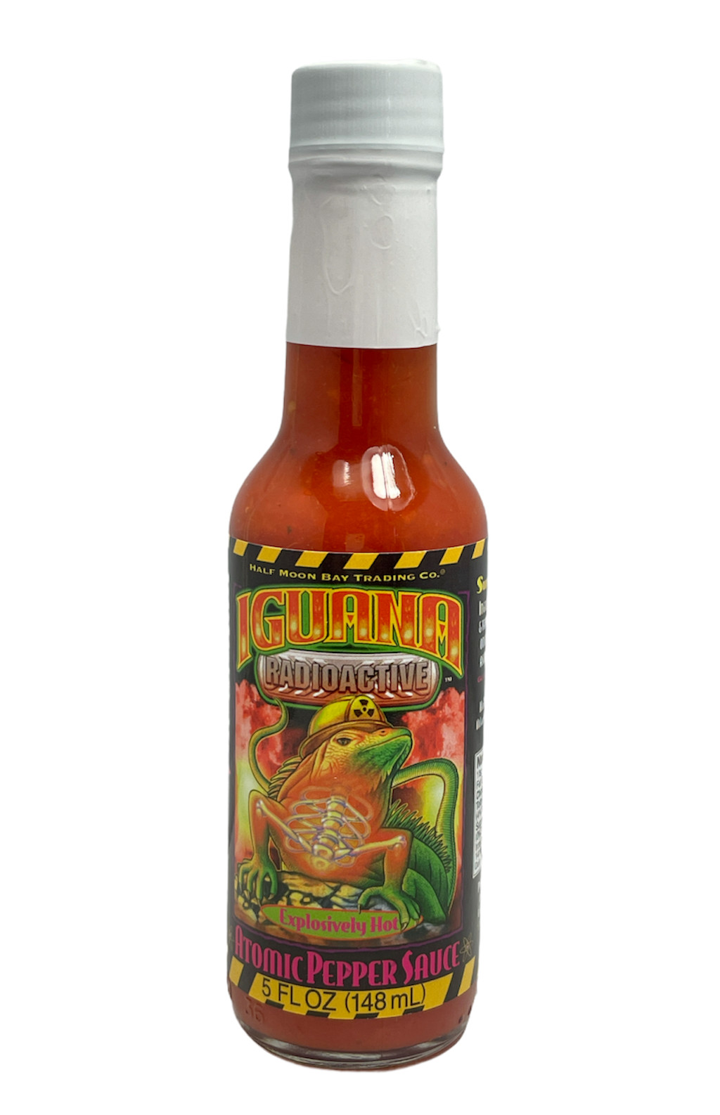 Iguana Radioactive Atomic Pepper Sauce Explosively Hot Sauce 5fl.oz/148ml Sealed