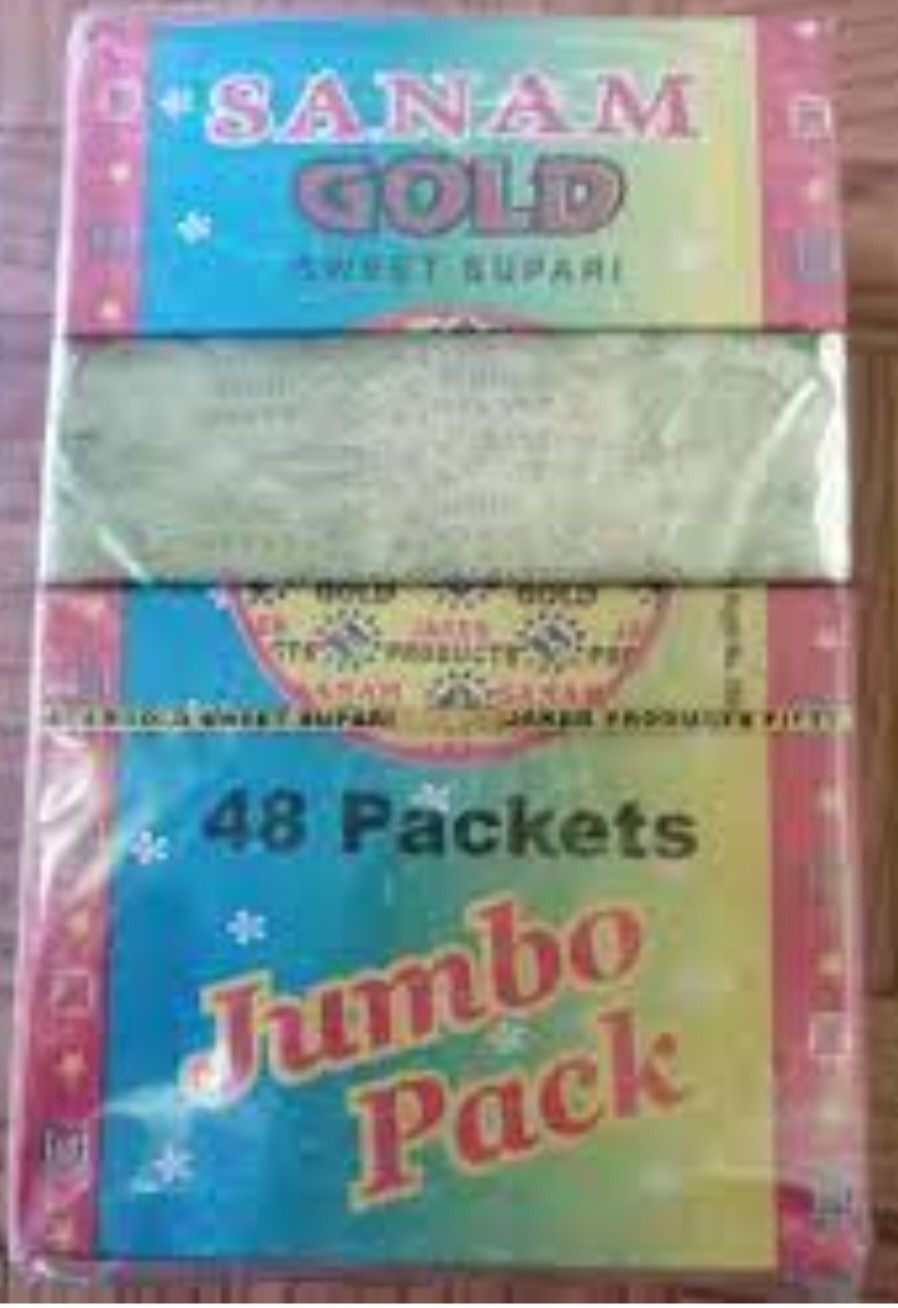 Sanam Gold Sweet Supari Original (48 Pcs x 6 Boxes) New Stock