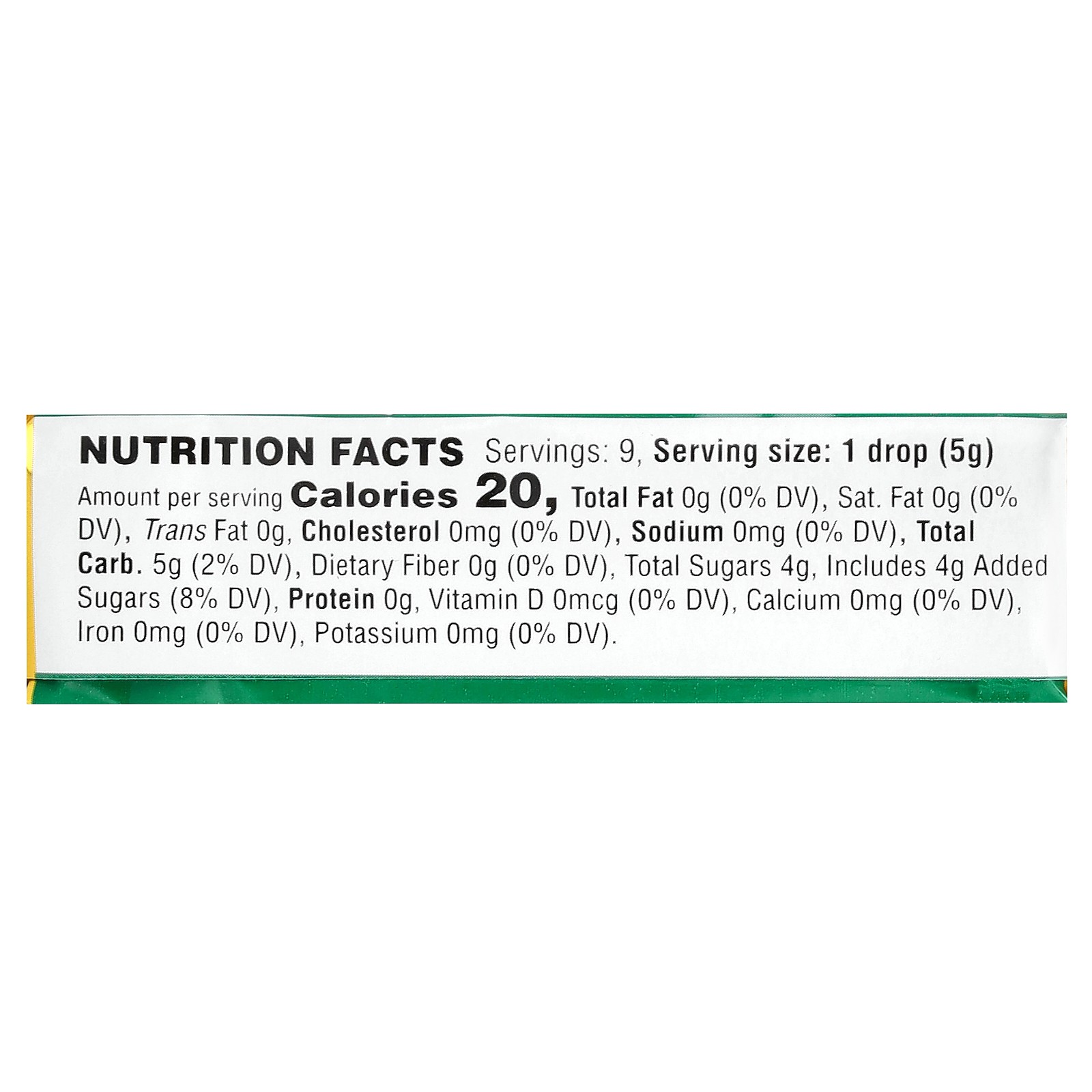 Honey Menthol Eucalyptus Drops, 1.6 oz (45 g)