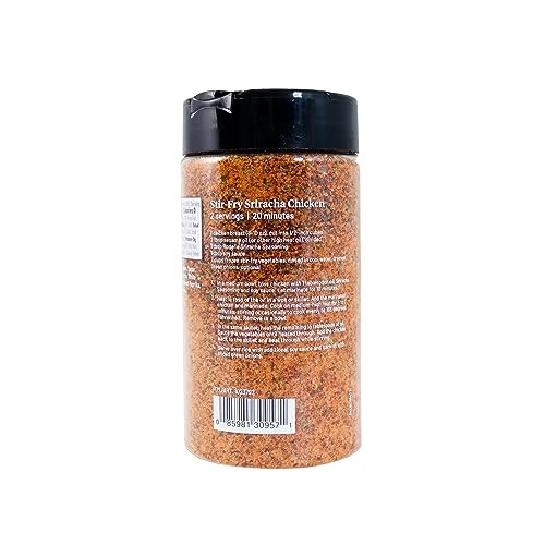 Rodelle Sriracha Seasoning 8oz Bold Spicy Flavor for Dishes Snacks Grilling