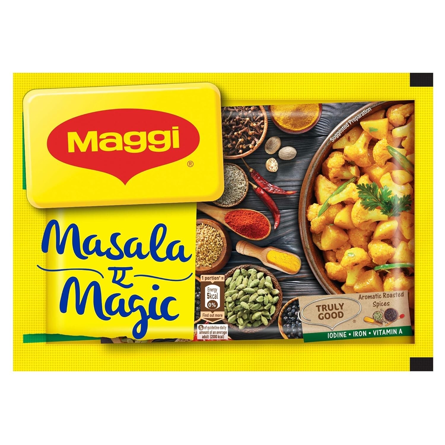 20pc pack Maggie Masala A magic Taste spices from India (6 gm each) pouch pack