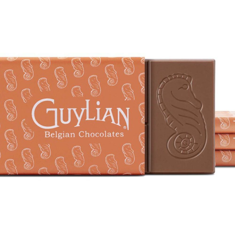 Guylian 30% Creamy Milk Belgian Chocolate Bar with Salted Caramel