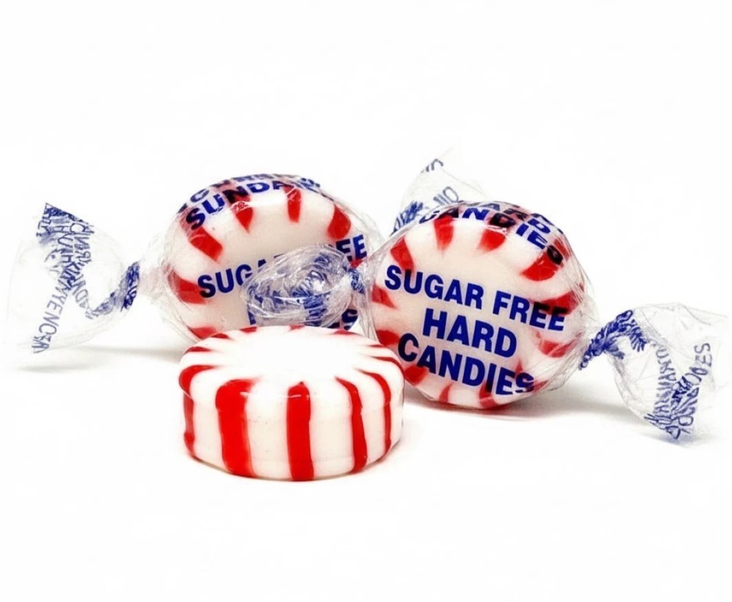 Starlight MINT RED HARD DISC SUGAR FREE ORIGINAL BUTTON CANDIES BULK PRICE NOW
