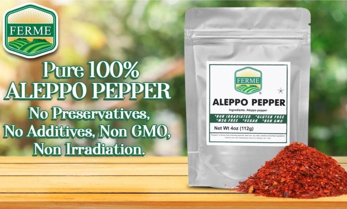 Premium Crushed Aleppo Pepper Flakes 4 oz