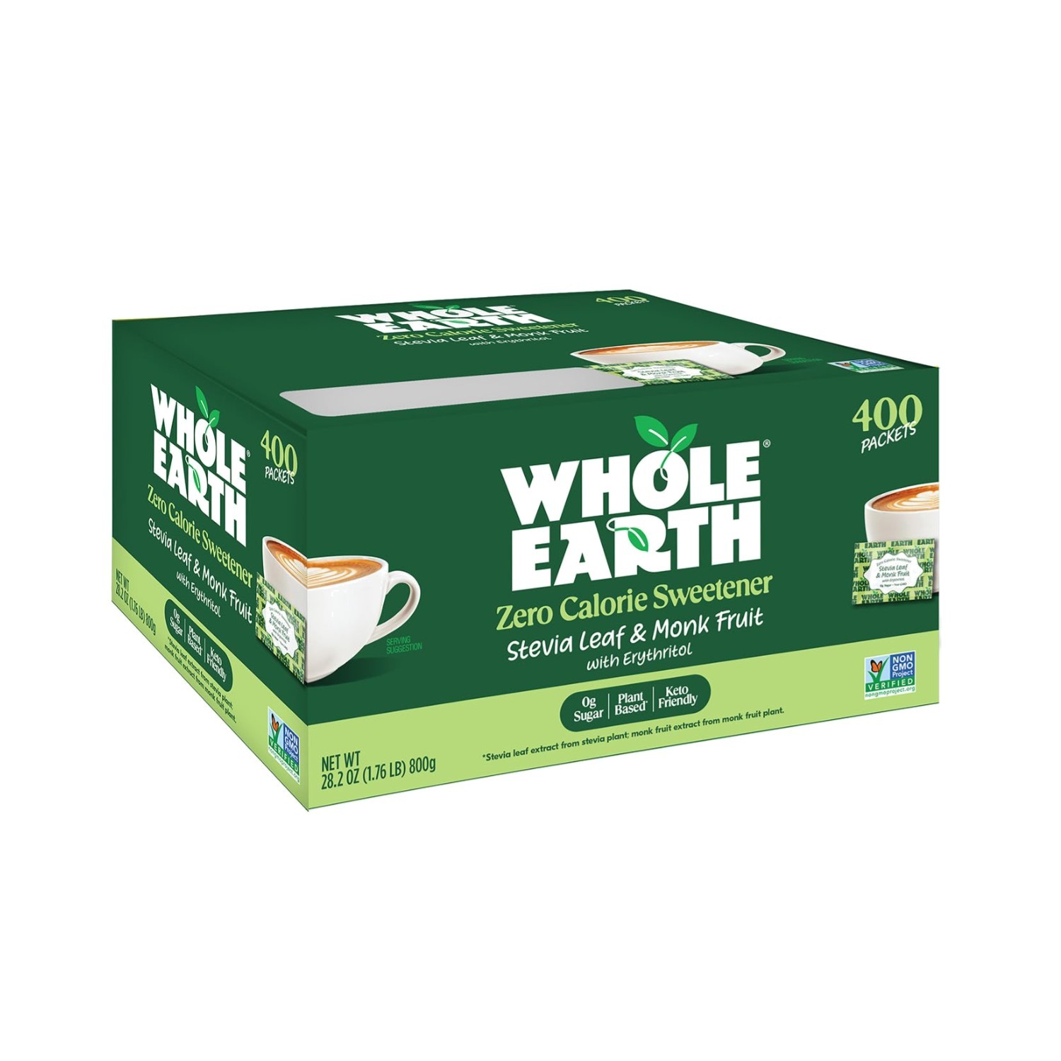 Low Glycemic Stevia & Monk Fruit Sweetener – Perfect for Keto & Paleo Diets