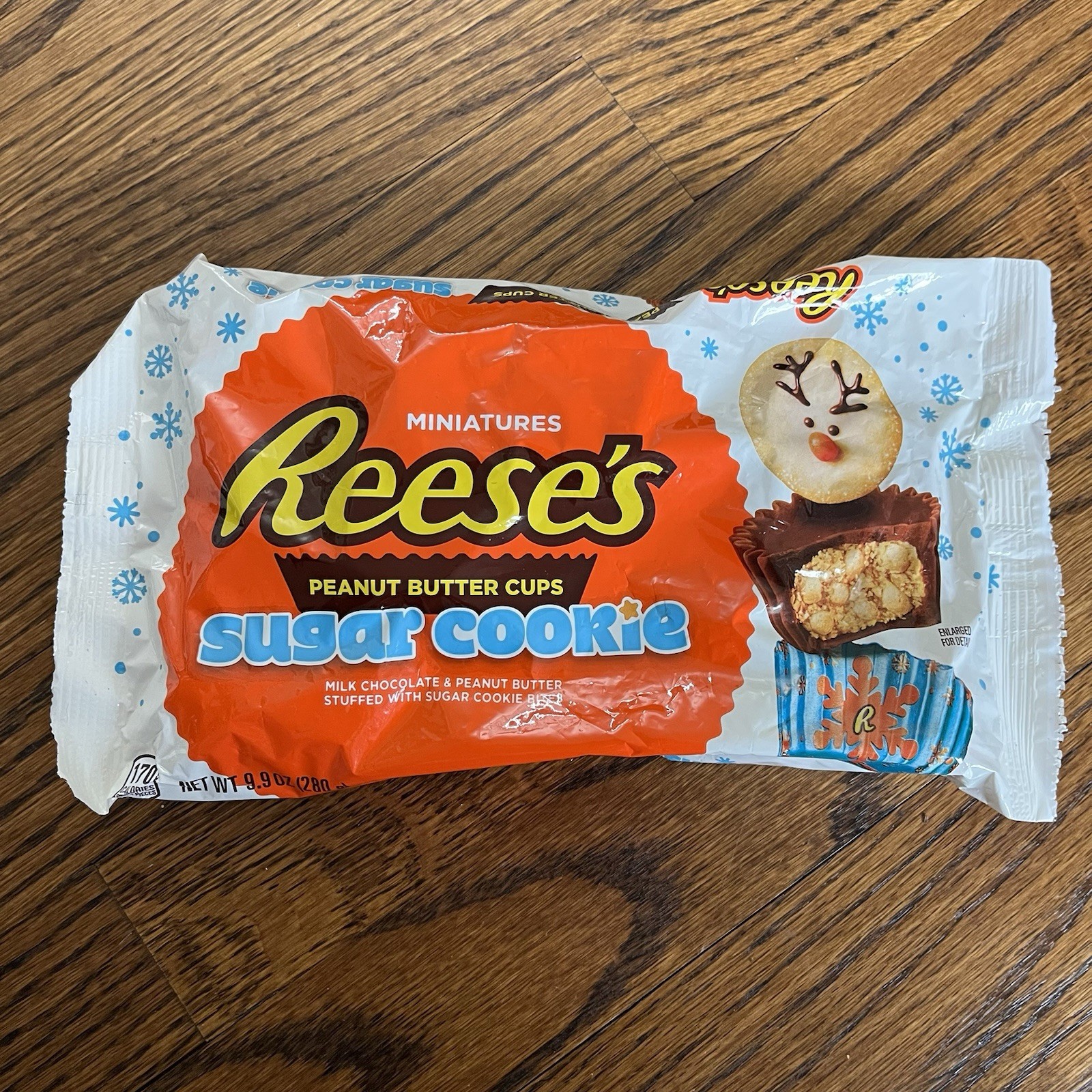 Reese’s 9.9 oz SUGAR COOKIE Miniatures Peanut Butter Cups BB: 05/2026 x4 Bags
