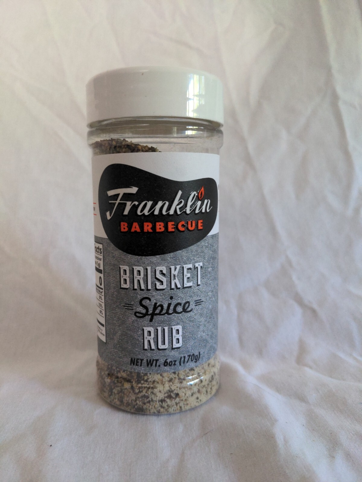 Franklin Barbecue Brisket Rub Spice Seasoning 6 Ounce Shaker