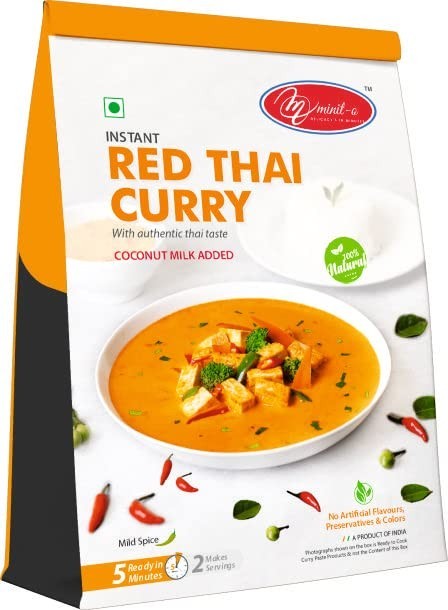 MinitO Instant Red Thai Curry Powder 2.1oz (60g