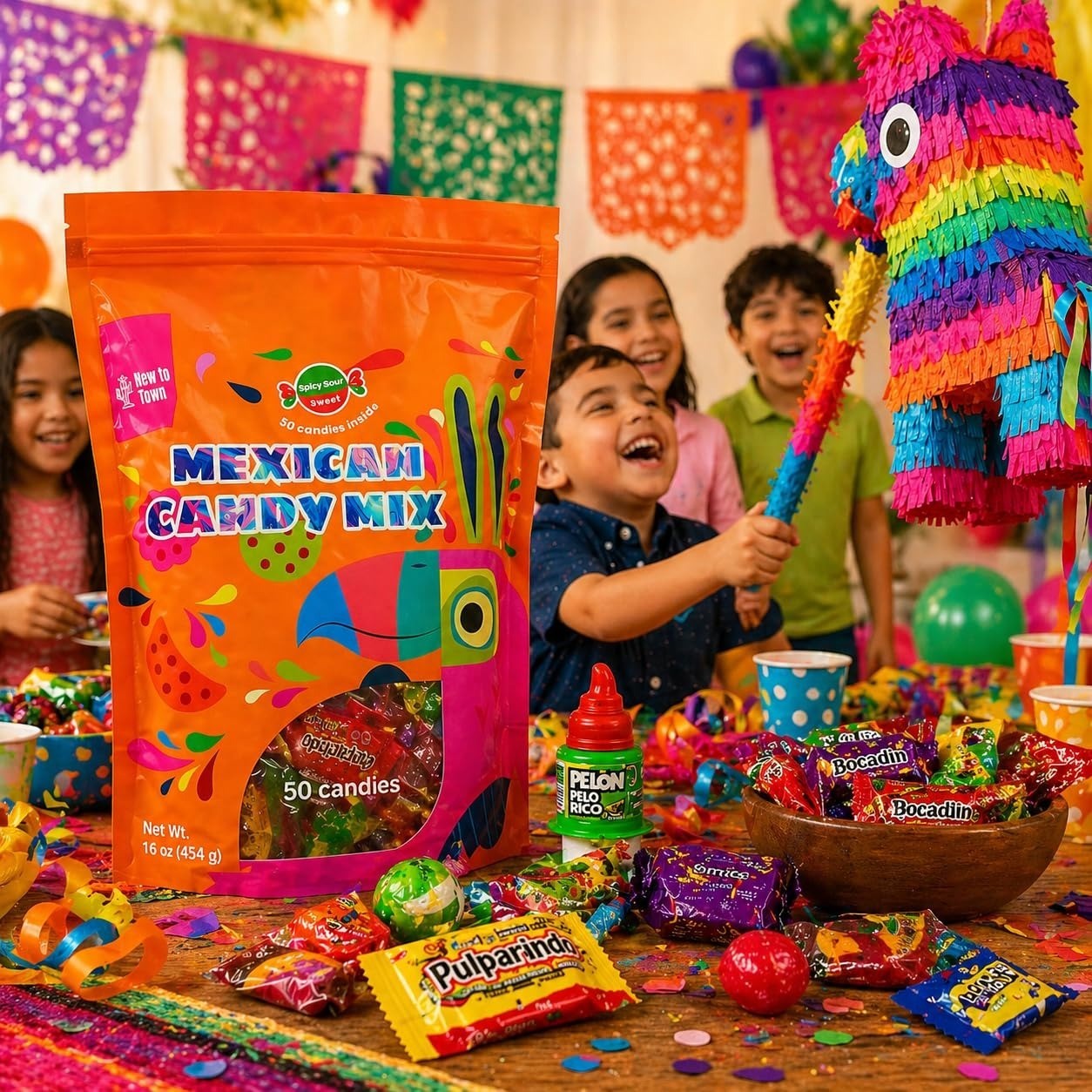 Mexican Candy Variety Pack – 50 Count Dulces Mexicanos