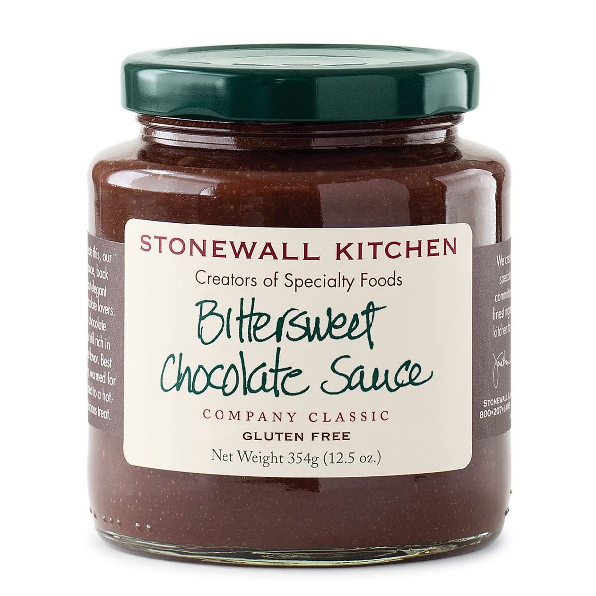Stonewall Kitchen Bittersweet Chocolate Sauce 12.5 Ounce Gourmet Food